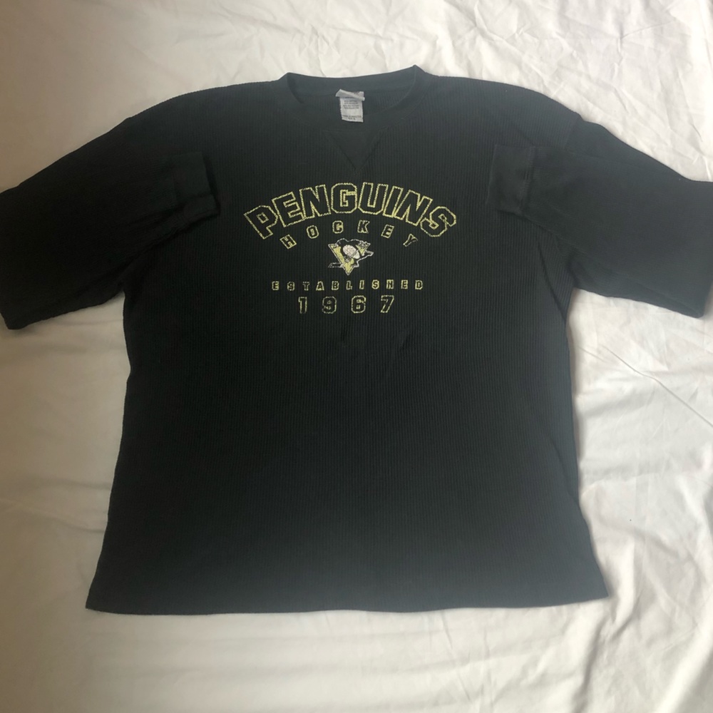 Men’s Pittsburgh Penguins Long Sleeve Shirt XL
